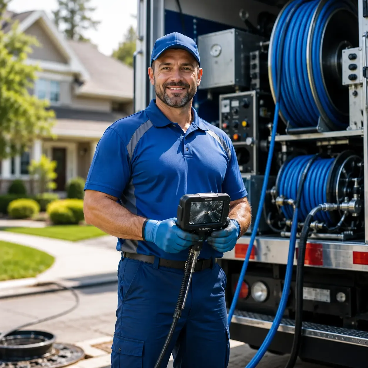 Local outdoor drain cleaning specialists in Logan, IA